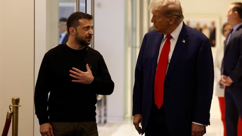 ترامب وزيلينسكي