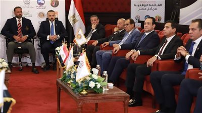 تفاصيل أول اجتماع تشاوري لأحزاب القائمة الوطنية من أجل مصر لانتخابات الشيوخ