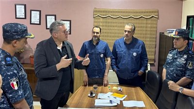 وزير البترول يتابع حادث 