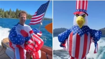 مارك زوكربيرج يحتفل بيوم الاستقلال ببدلة غير متوقعة على الأمواج