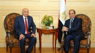 عقيلة صالح يثمن دور الرئيس السيسي والأجهزة المصرية في دعم وحدة ليبيا