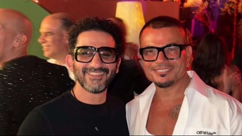عمرو دياب وأحمد حلمي