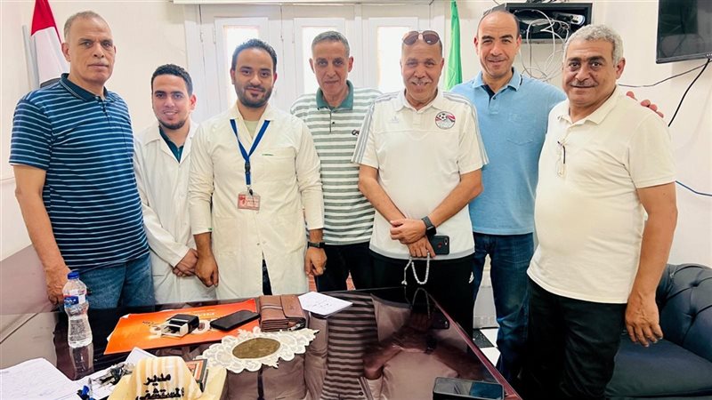 جانب من الكشف الطبي