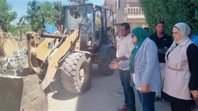 ابشواى: تنفيذ 13حالة إزالة فورية لتعديات البناء المخالف وفصل تياركهربائي