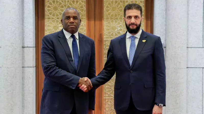 أحمد الشرع وديفيد