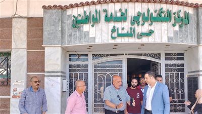 متابعة ميدانية للأداء التكنولوجي والإداري في حي المناخ ببورسعيد