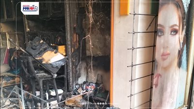 إصابة 3 أشخاص في حريق «كوافير حريمي» داخل مول شهير بالشروق 