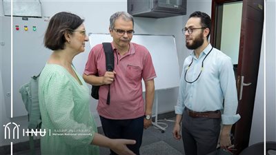 “حلوان الأهلية” تستقبل وفد جامعة ديموقريطوس اليونانية لبحث التعاون