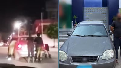 فيديو صادم.. سائق سيارة ملاكي يعرض حياة أطفال للخطر في الشرقية