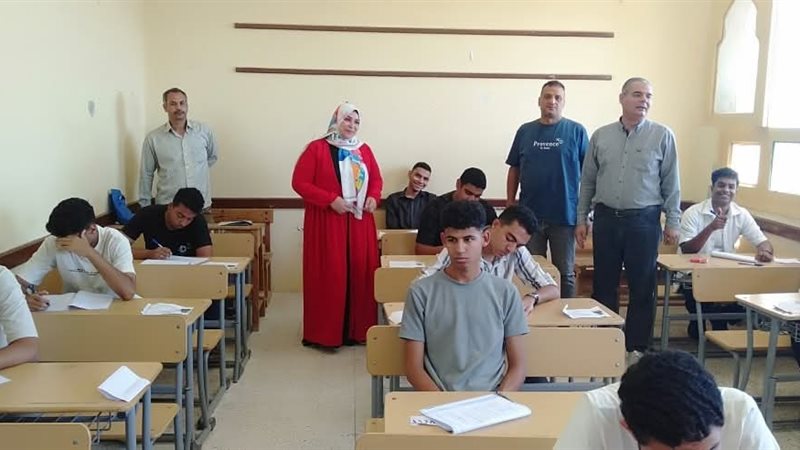 جانب من امتحانات