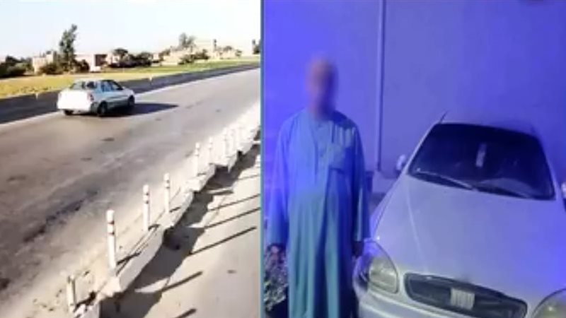 السائق والسيارة