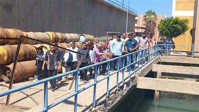 تشغيل تجريبي لمحطة مياه «أبو عرصة» بالدقهلية بسعة إنتاجية 102 ألف لتر