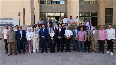تدريب سفراء جامعة الفيوم ونوابهم على جائزة الجامعة للتميز الداخلي
