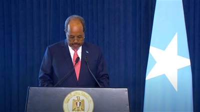 حسن شيخ محمود لـ «السيسى»: الشعب الصومالى يتطلع لاستقبالكم بحرارة