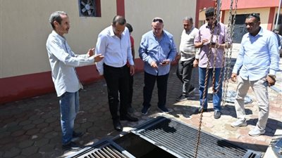 جولة ميدانية لمتابعة مشروعات الصرف الصحي في بدر بتكلفة 400 مليون جنيه