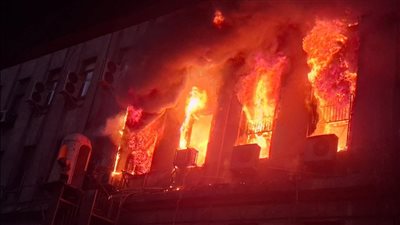 “الخطيب”: الحماية المدنية تعاملت بكفاءة مع حريق سنترال رمسيس 