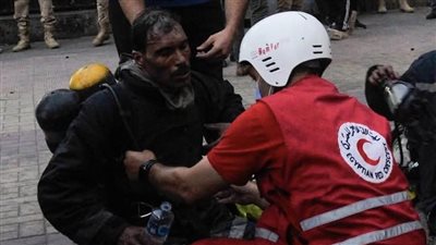 رجال الحماية المدنية.. أبطال واجهوا ألسنة اللهب 20 ساعة لإنقاذ سنترال رمسيس