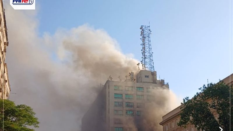 حريق سنترال الأزبكية