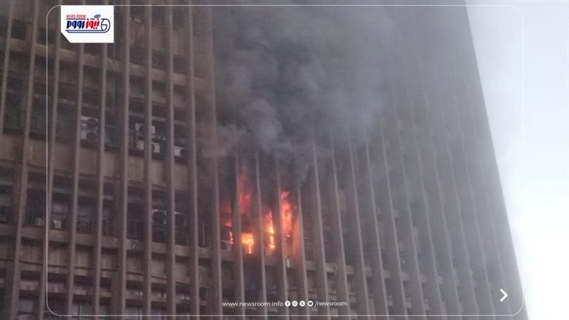تجدد حريق سنترال