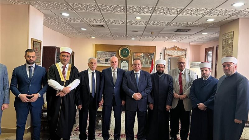 الوفدالفلسطيني بنقابة