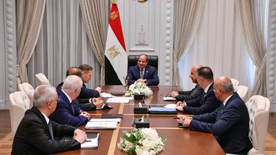 السيسي يلتقي مدير الطاقة النووية الروسي ويطلع على آخر تطورات محطة الضبعة  