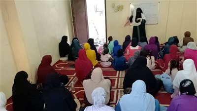 درس إيماني بمسجد مسك الختام عن التوكل واليقين بالله