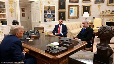ساعة ونصف في البيت الأبيض: خلافات مستترة بين ترامب ونتنياهو حول غزة 