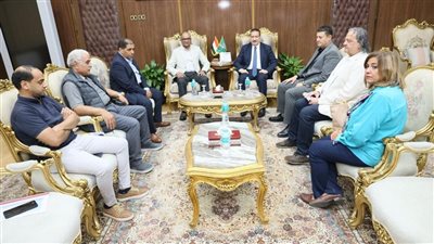 محافظ المنوفية يستقبل نائب وزير الإسكان والمرافق والمجتمعات العمرانية