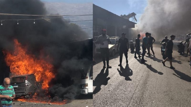 استهداف السيارة المدنية