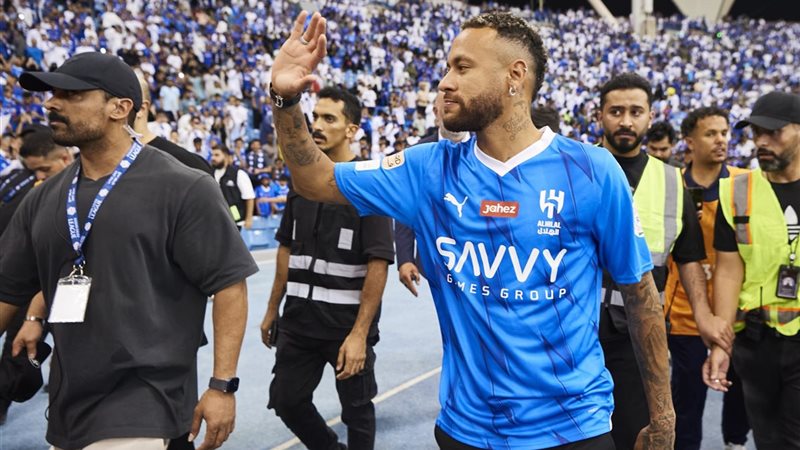 الهلال السعودي يحتفل