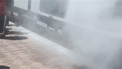 عاجل.. تصاعد أدخنة من عربة أحد القطارات بمحطة قويسنا بالمنوفية