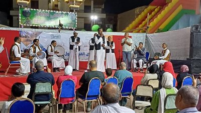 فرقة عرب الفيوم تقدم أغنيات تراثية وورش إبداعية للأطفال في معرض للكتاب