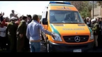 إصابة 5 أشخاص جراء وقوع حادث تصادم أتوبيس وسيارة ميكروباص بالبحيرة