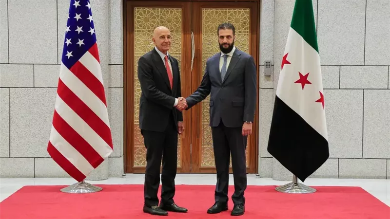 أحمد الشرع وتوماس