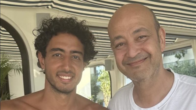 عمرو أديب و محمد