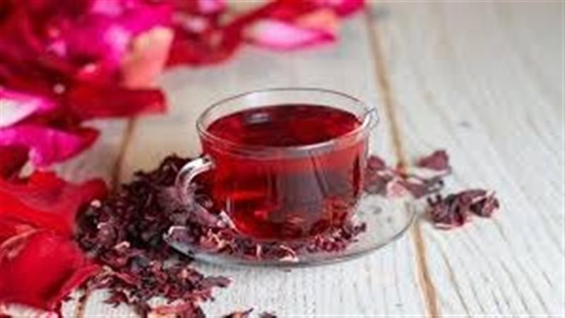 شاي الكركديه.. مشروب