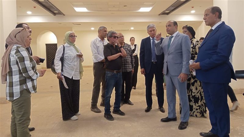 جانب من الزيارة
