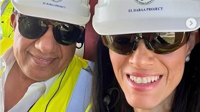 رانيا المشاط في زيارة لمشروع الضبعة النووية رفقة وزير الكهرباء