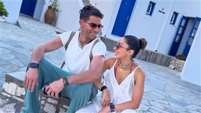 رنا نعمان تهنئ زوجها شريف اكرامي حارس مرمي بيراميدز بذكري عيد ميلاده