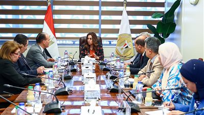 وزيرة التنمية المحلية تتابع الموقف التنفيذي لتطبيق الهوية البصرية