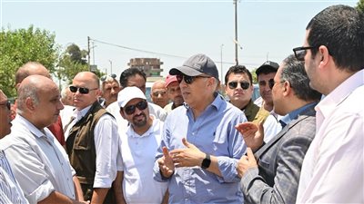 وزير الري يتفقد المنظومة المائية بالقليوبية ويوجه بإزالة التعديات على الجسور 