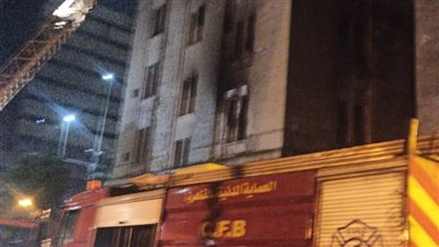 محافظة القاهرة: السيطرة على حريق محدود أعلى المبنى الخلفي لسنترال رمسيس