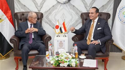 رئيس هيئة الرعاية الصحية يستقبل سفير اليابان بمجمع الإسماعيلية الطبي