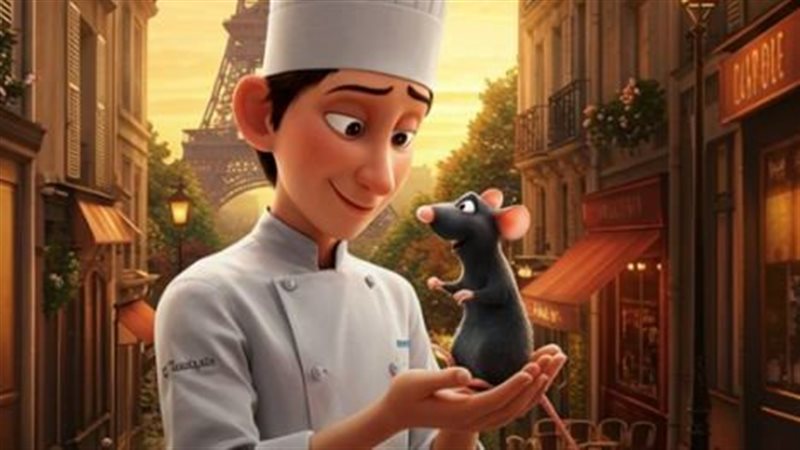 غلاف فيلم Ratatouille