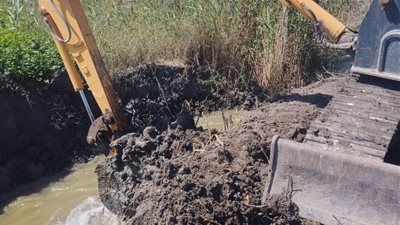 إزالة 4 مزارع سمكية مخالفة بمنطقة سهل جنوب بورسعيد على مساحة 35 فدان