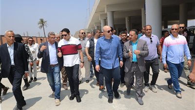بحضور محافظ بنى سويف: بدء التشغيل التجريبي الجزئي لمجمع المواقف الجديد 
