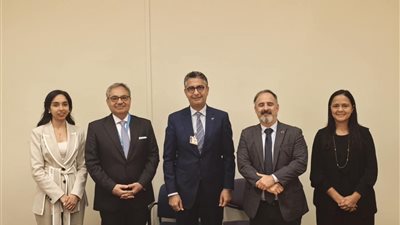 وزير التموين يلتقي مديرة المعهد الوطني للمترولوجيا في البرازيل 