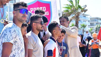 اختتام بطولة الجمهورية الأولى للتجديف الشاطئي ببورسعيد بمشاركة 142 لاعبًا