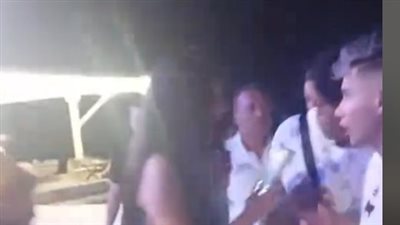 مشاجرة داخل كافيه عصام صاصا بالساحل الشمالي في أول يوم افتتاح