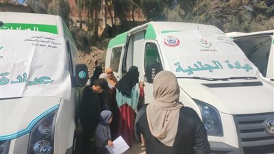 مناظرة 939 حالة بقافلة جنوب الوادي الطبية بمركز الوقف بقنا